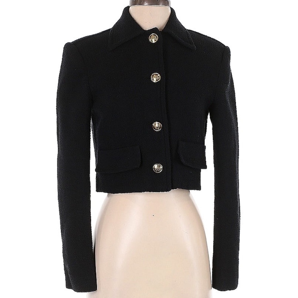 Babaton Frances jacked cropped blazer size xxs